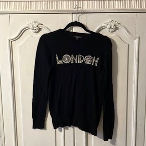 London sweater Medium black